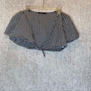K.Zell Gingham Crop Top